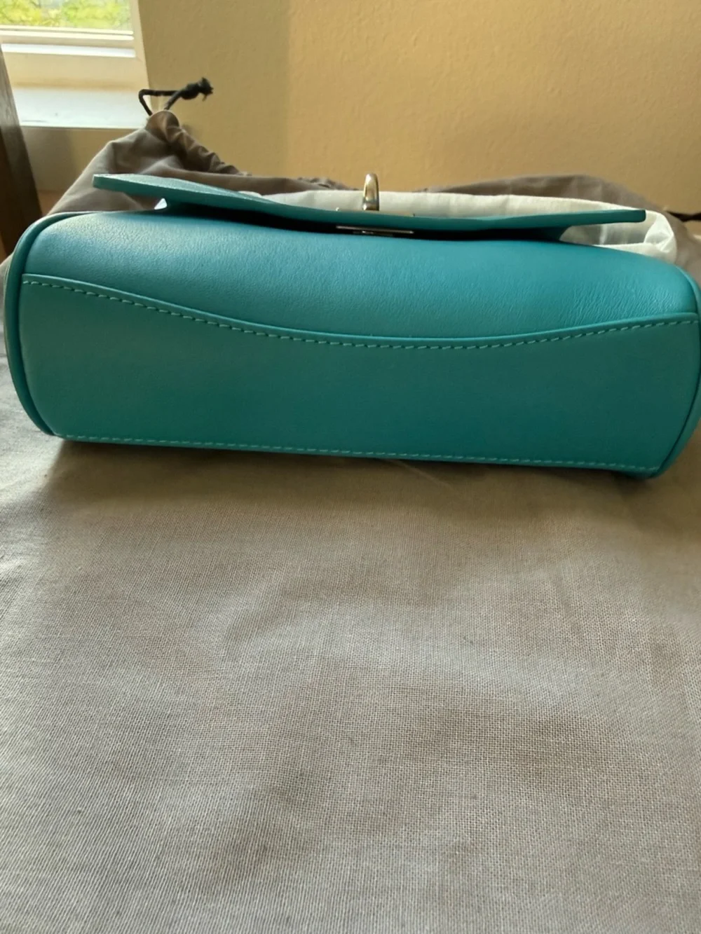 Brand New Balenciaga Teal Nano Rodeo Bag - Picture 7 of 9
